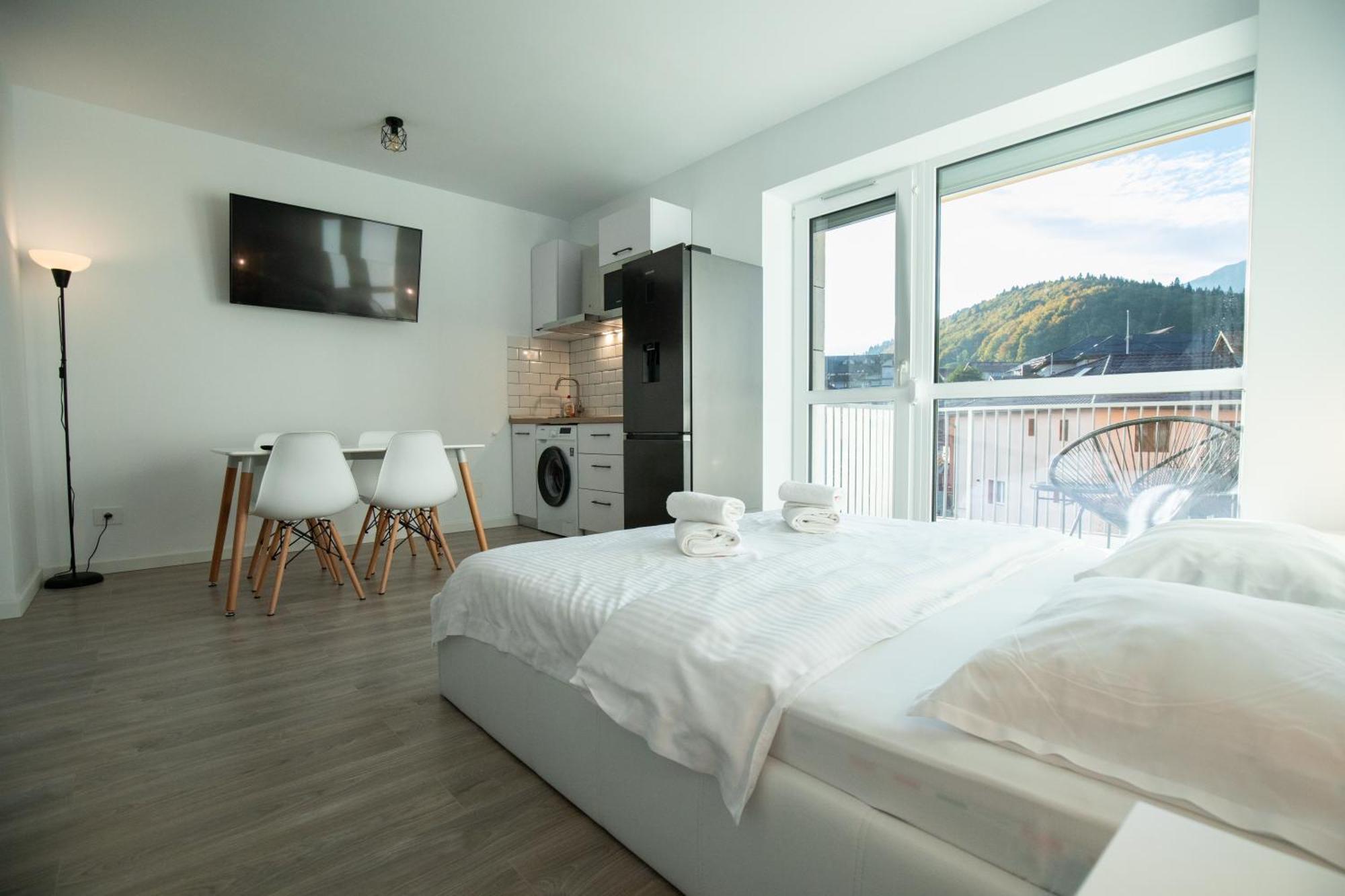 Cozy Studio 4 People With Parking Sinaia Extérieur photo